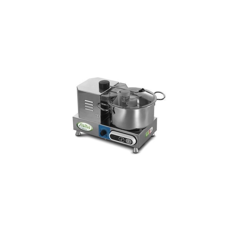 Cutter de table professionnel monophasé 6 L - Fama