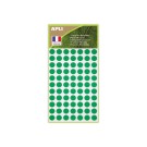 462 pastilles de signalisation rondes,Ø 8 mm, vert, 100% recyclé  - Fiducial