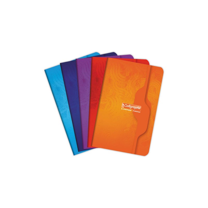 Carnet agrafé Calligraphe 70g, 9x14cm,5x5, 96 pages  - Fiducial