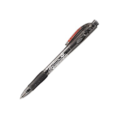 Stylo-bille STABILO marathon - noir  - Fiducial