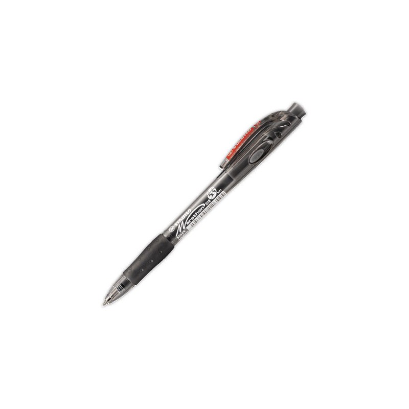 Stylo-bille STABILO marathon - noir  - Fiducial