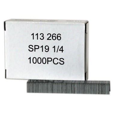 Agrafes SP19 1/4  x1000 - Fiducial