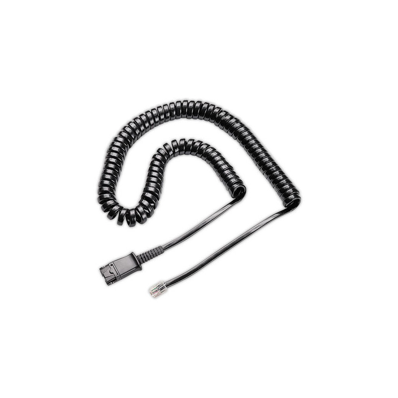 Cordon téléphone standard pour casquesPLANTRONICS  - Fiducial