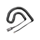 Cordon téléphone standard pour casquesPLANTRONICS  - Fiducial