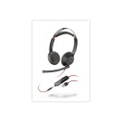 CASQUE FILAIRE POLY BLACKWIRE 5220 USB-A/C  - Fiducial