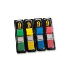 Marque-pages Post It 12x44 mm - 4 couleurs classiques  - Fiducial
