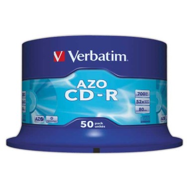CD-R VERBATIM 52x  x50 - Fiducial