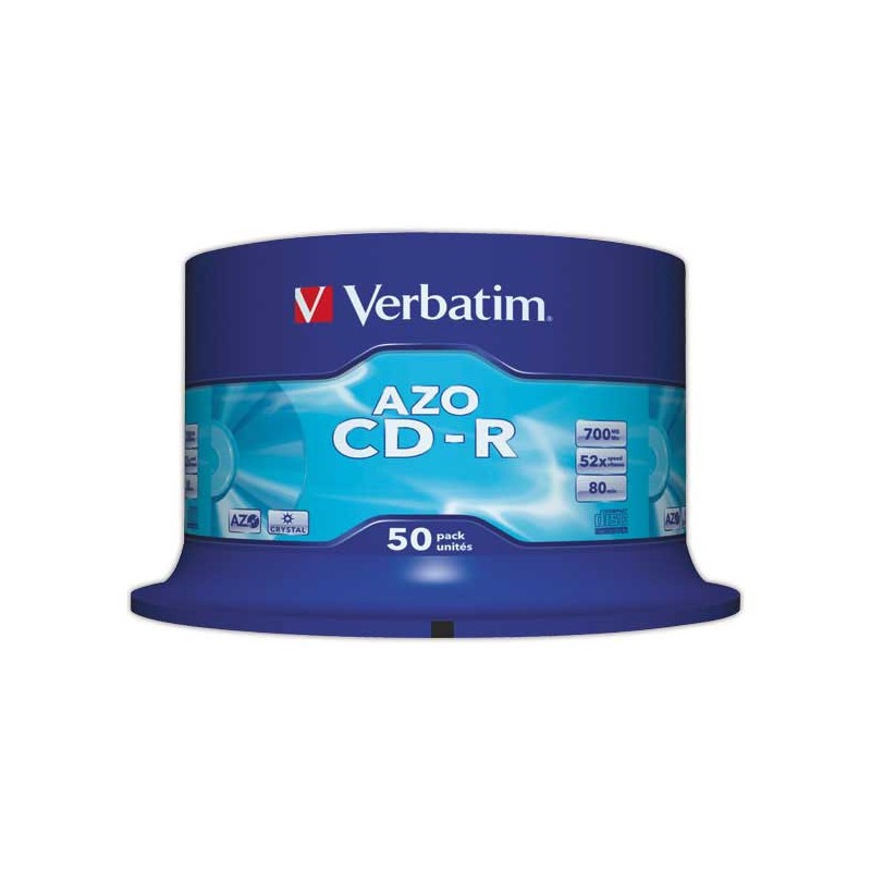 CD-R VERBATIM 52x  x50 - Fiducial