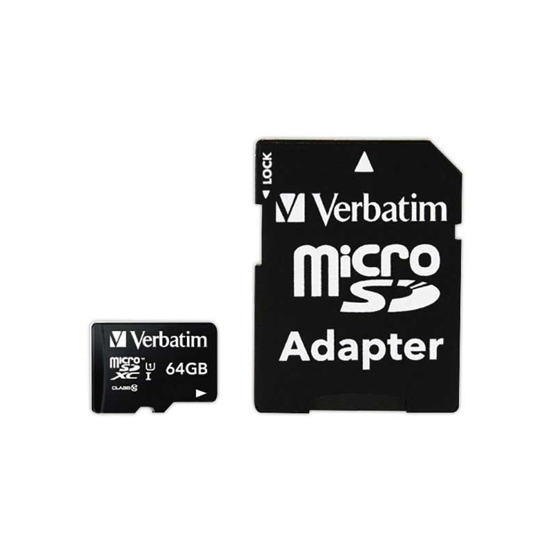 Carte mémoire SDXC 64 Go - Classe 10  - Fiducial