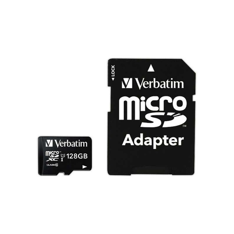 Carte mémoire SDXC 128Go - Classe 10  - Fiducial