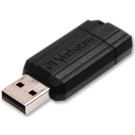 Clé USB 8 Go rétractable VERBATIM PinStripeDrive  - Fiducial