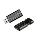 Clé USB 16 Go rétractable VERBATIM PinStripeDrive  - Fiducial