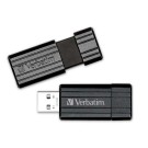 Clé USB 32 Go rétractable VERBATIM PinStripe  - Fiducial