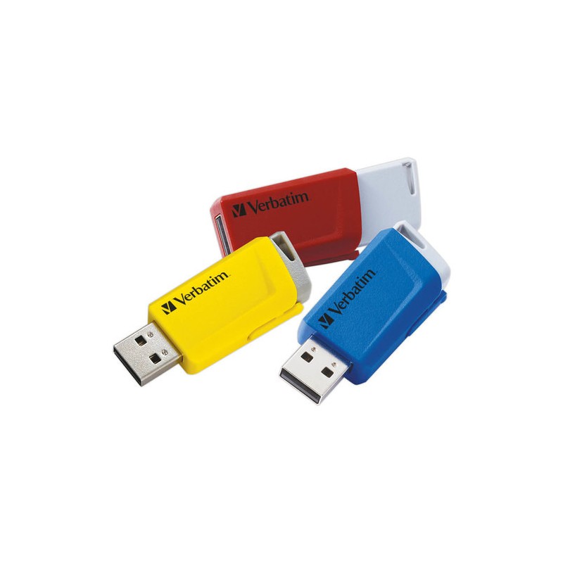 Clés USB Verbatim Store 'n' click 16Go3.0  x3 - Fiducial