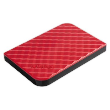 Disque dur externe USB 3.0 - 1To - 2,5" Rouge Verbatim  - Fiducial