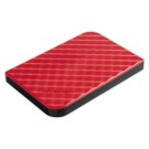 Disque dur externe USB 3.0 - 1To - 2,5" Rouge Verbatim  - Fiducial