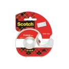 Dévidoir Scotch® Crystal Tape 19mm x 25m transparent  - Fiducial