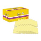 16 notes repositonnables Super Sticky 76x76 mm jaune - 2 offerts  x16 - Fiducial