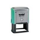 Tampon person.Printy 4928-Boîtier ve.menthe-E.noire-60X33mm-7 lignes m  - Fiducial