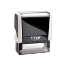 Timbre person.Printy 4913-Boîtier blanc-Encre noire-58X22mm-6 lignes m  - Fiducial