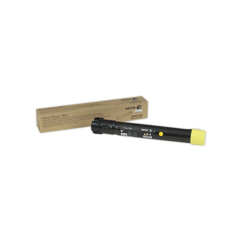 Toner XEROX Phaser 7800 Jaune  - Fiducial