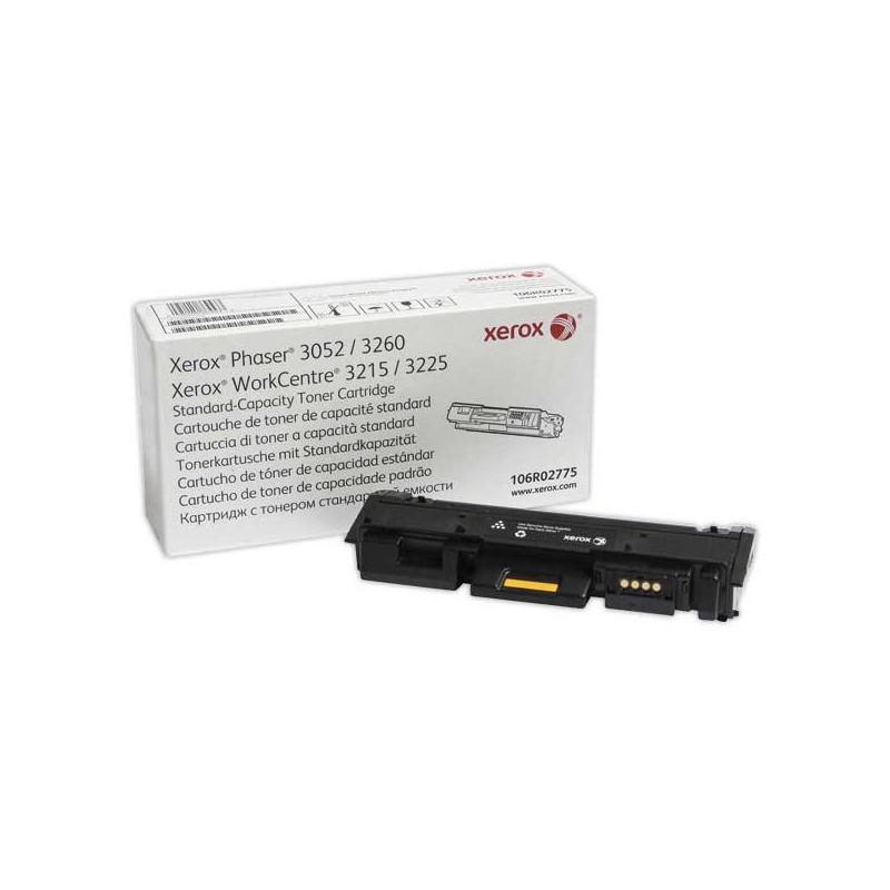 Toner XEROX 106R02775 noir  - Fiducial