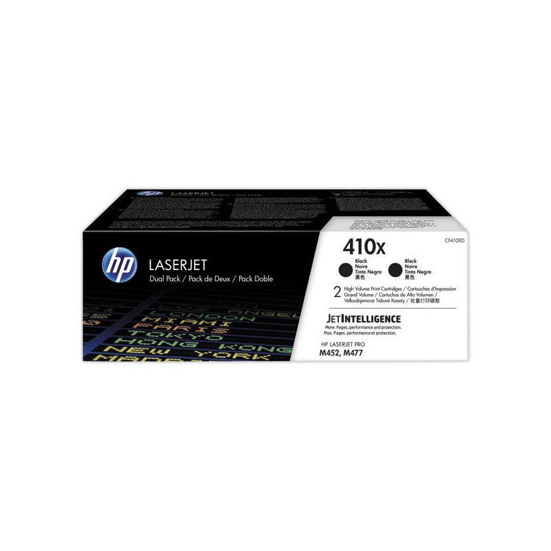 HP CF410XD toner noir  x2 - Fiducial