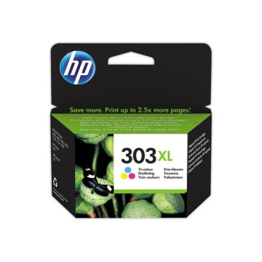 HP 303XL cartouche d'encre 3 couleurs T6N03AE  - Fiducial
