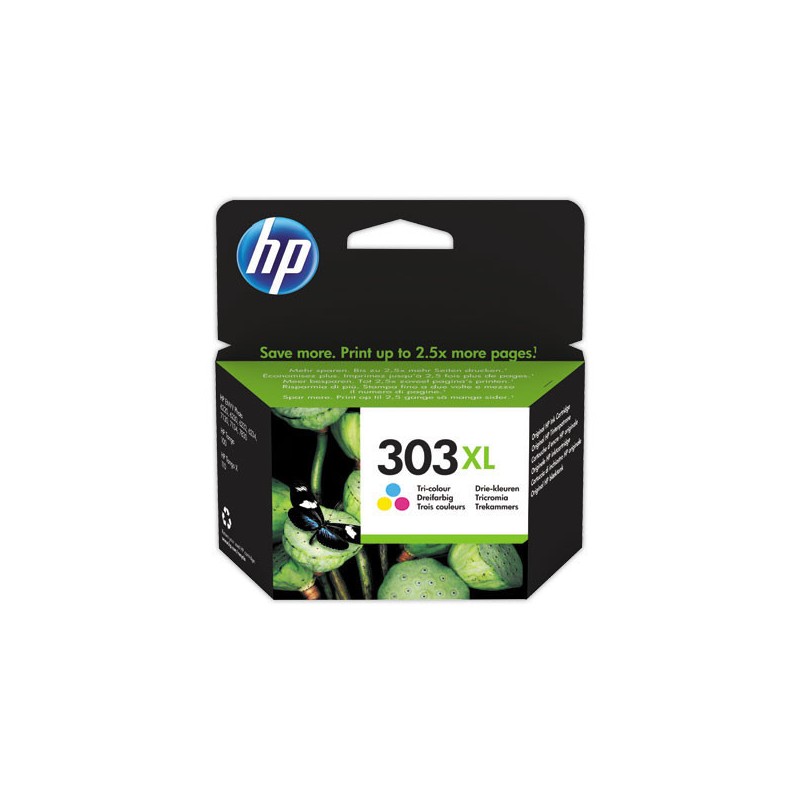 HP 303XL cartouche d'encre 3 couleurs T6N03AE  - Fiducial