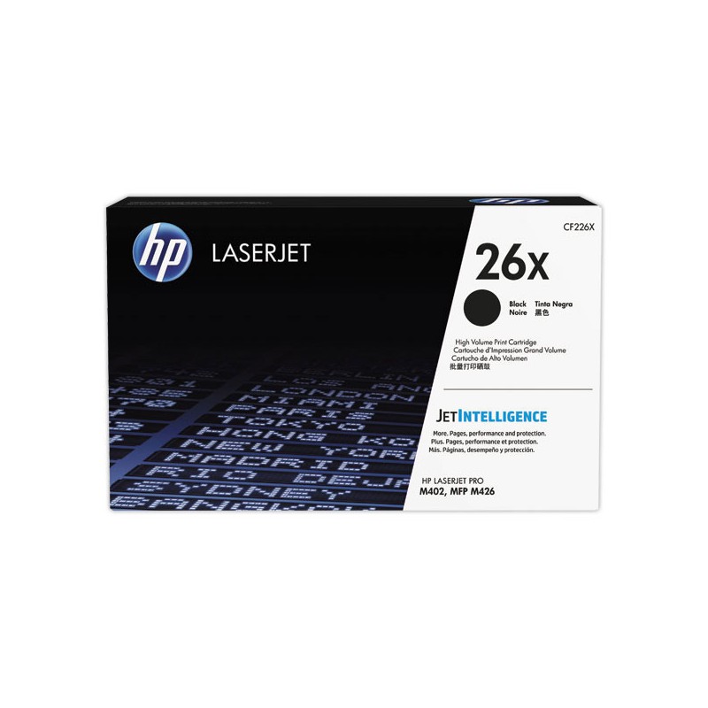 HP CF226XD toner noir  x2 - Fiducial