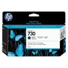 HP 730 cartouche d'encre noire mat P2V65A  - Fiducial
