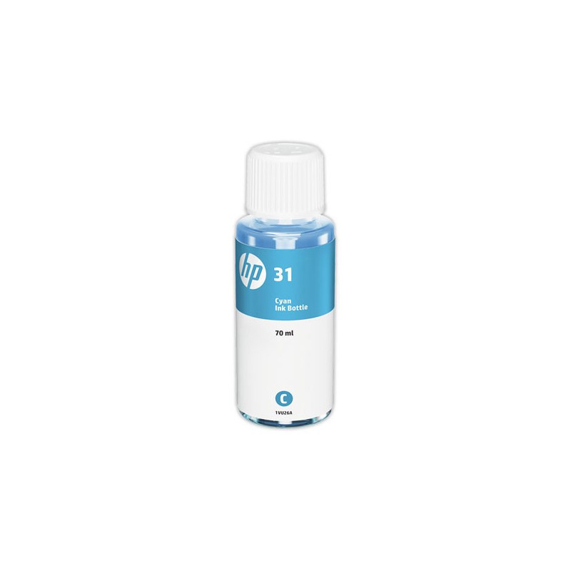 Recharge encre HP 31 cyan  - Fiducial