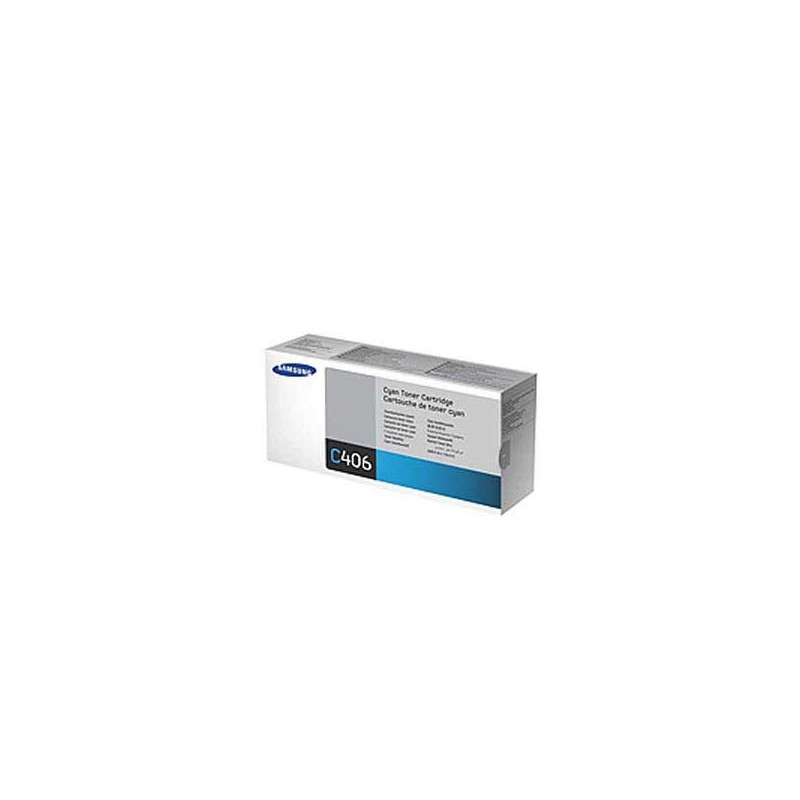 Toner SAMSUNG CLT-C406S cyan 406 ST984A  - Fiducial