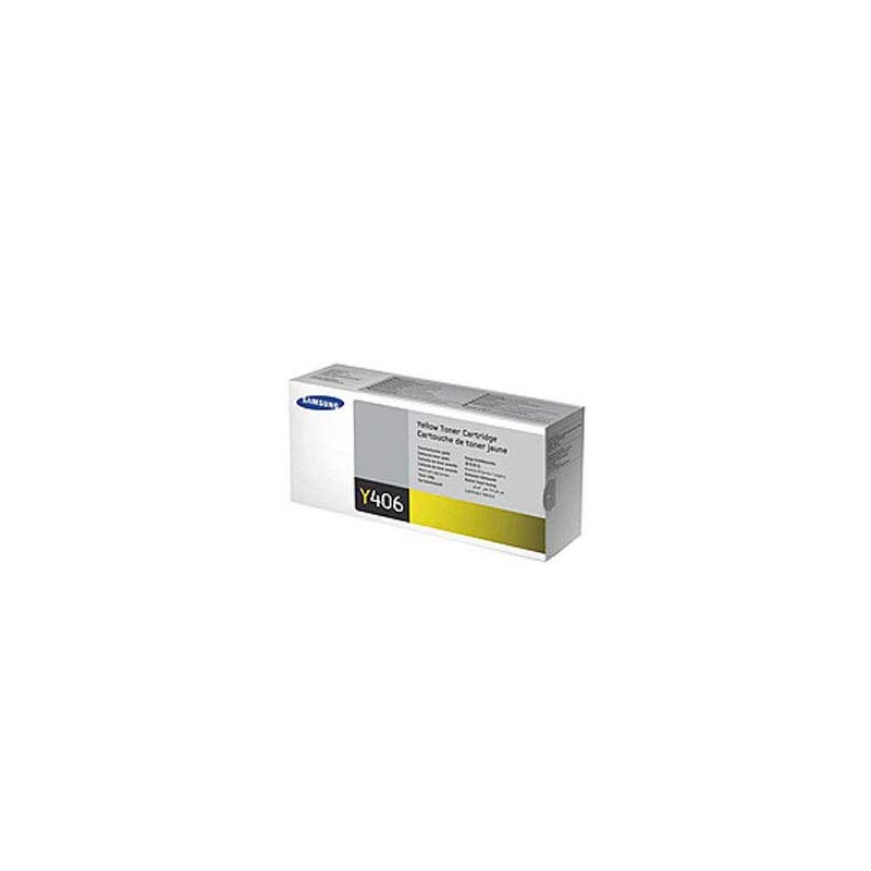 Toner SAMSUNG CLT Y406S jaune 406 SU462A  - Fiducial