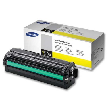 Toner SAMSUNG CLT-Y506L jaune HC 506 SU515A  - Fiducial