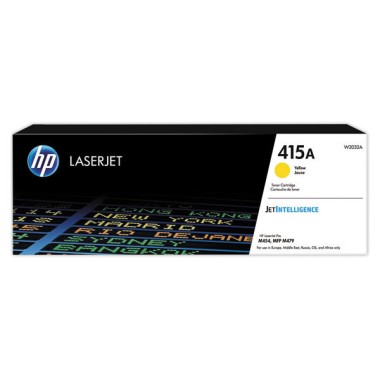 HP 415A W2032A toner jaune  - Fiducial