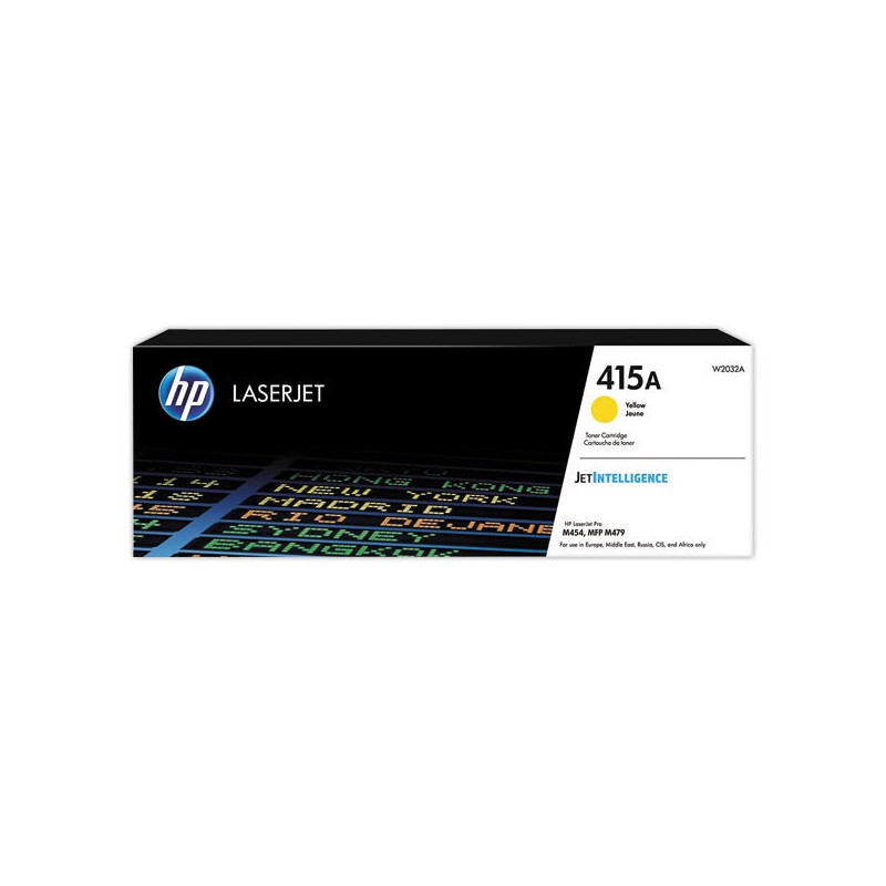HP 415A W2032A toner jaune  - Fiducial