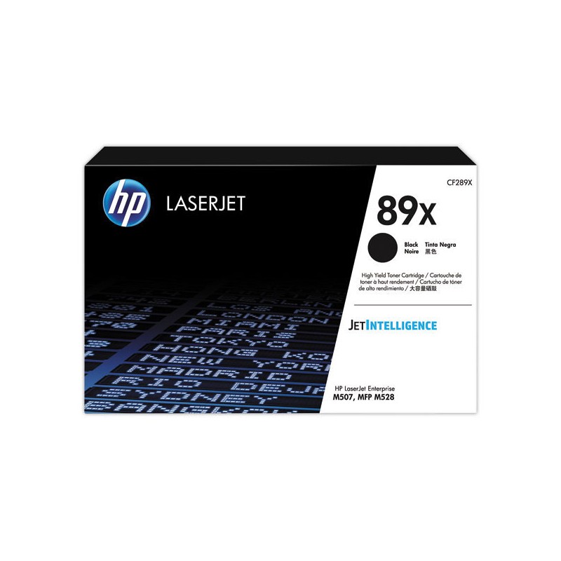 HP 89X CF289X toner noir Grande capacité  - Fiducial