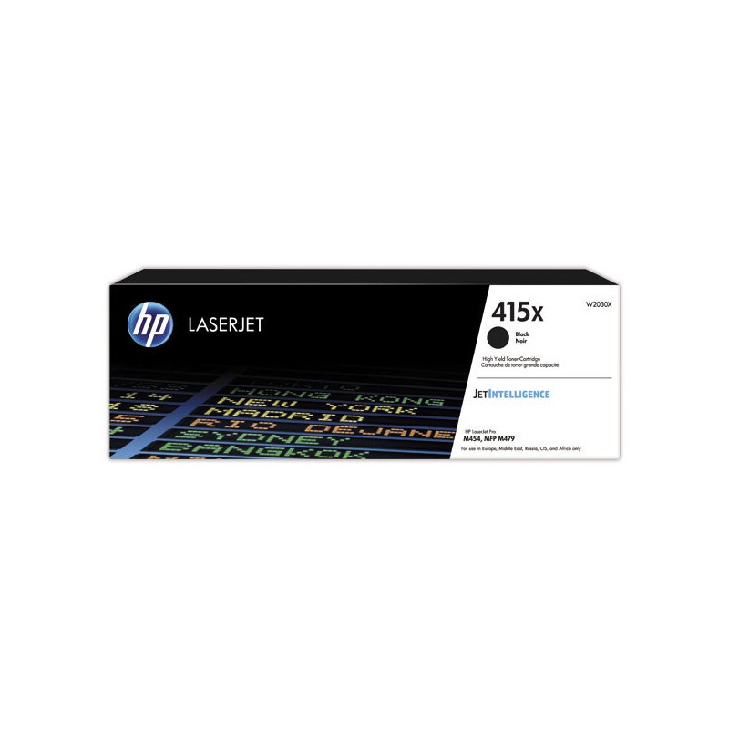 HP 415X W2030X toner noir Grande capacité  - Fiducial