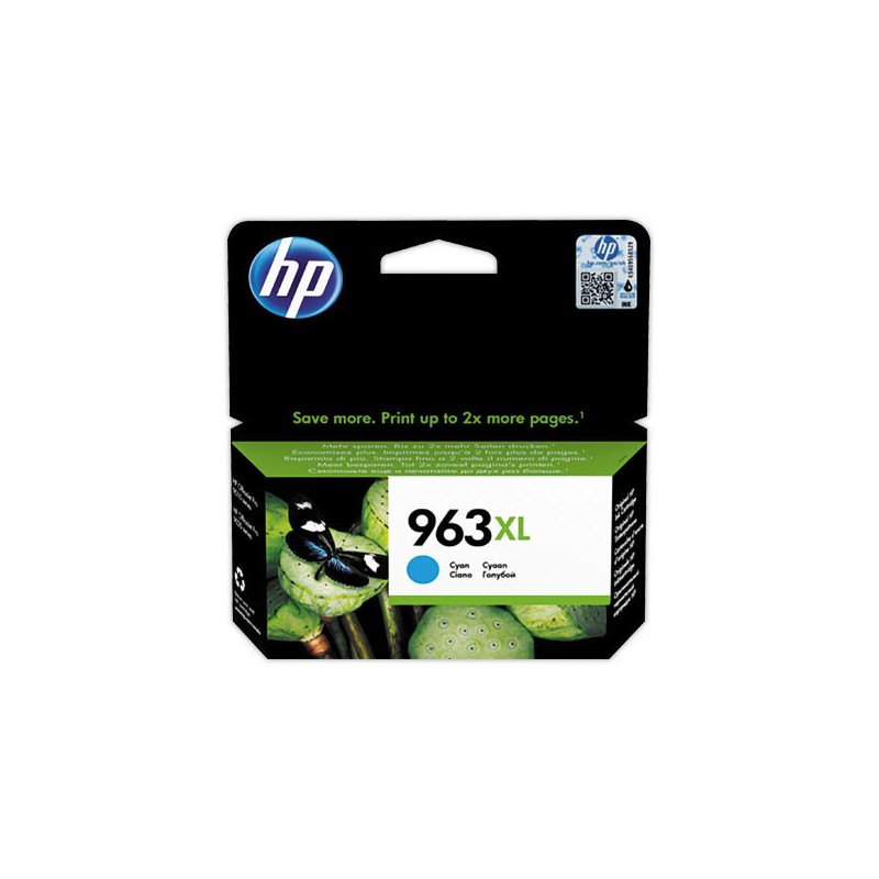 HP 963XL cartouche d'encre cyan 3JA27AE  - Fiducial
