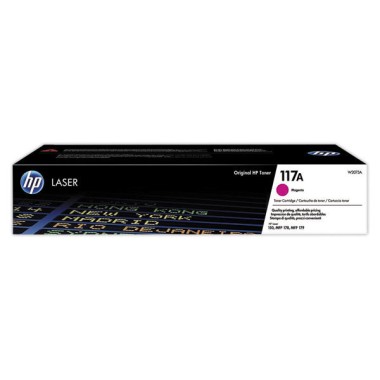 HP 117A W2073A toner magenta  - Fiducial