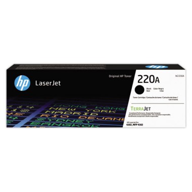 Toner HP 220A TERRAJET - Noir  - Fiducial