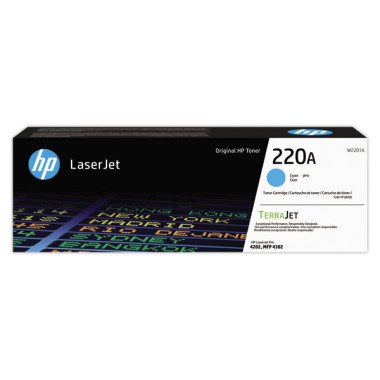 Toner HP 220A TERRAJET - Cyan  - Fiducial
