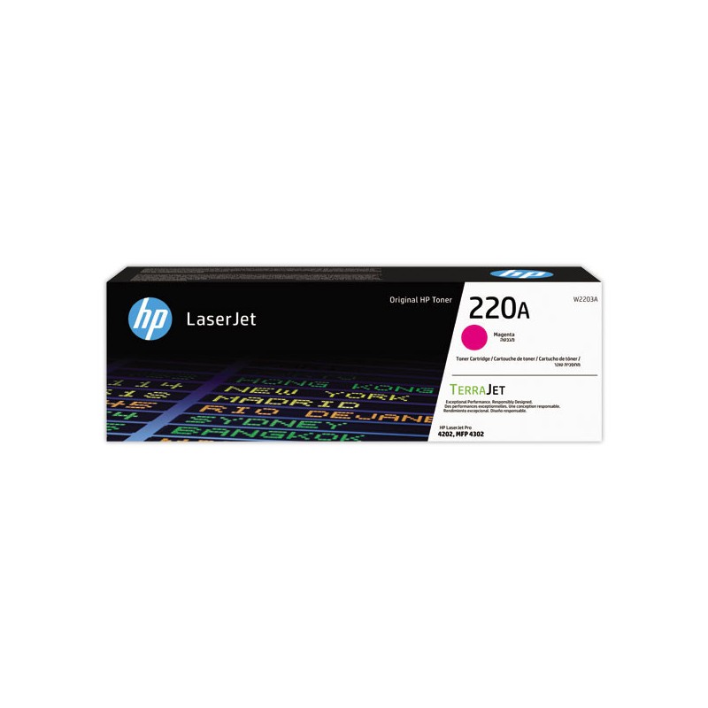 Toner HP 220A TERRAJET - Magenta  - Fiducial