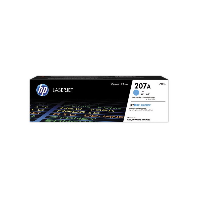 HP 207A W2211A toner cyan  - Fiducial