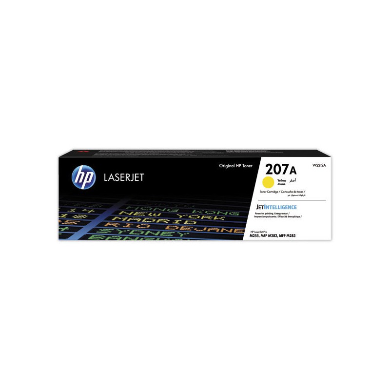 HP 207A W2212A toner jaune  - Fiducial