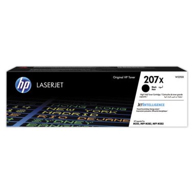 HP 207X W2210X toner noir Grande capacité  - Fiducial