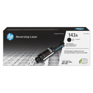 HP 143A W1143A Kit de recharge toner noir  - Fiducial