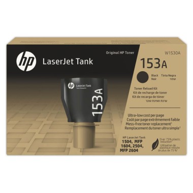 Recharge toner HP 153A noir  - Fiducial