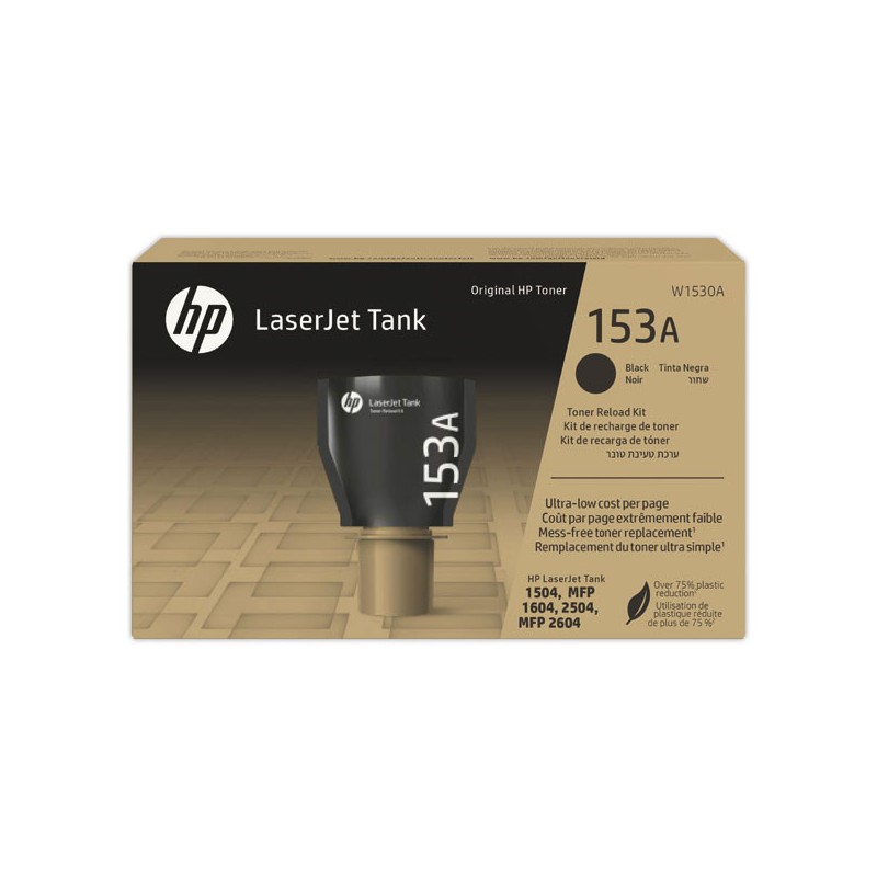 Recharge toner HP 153A noir  - Fiducial